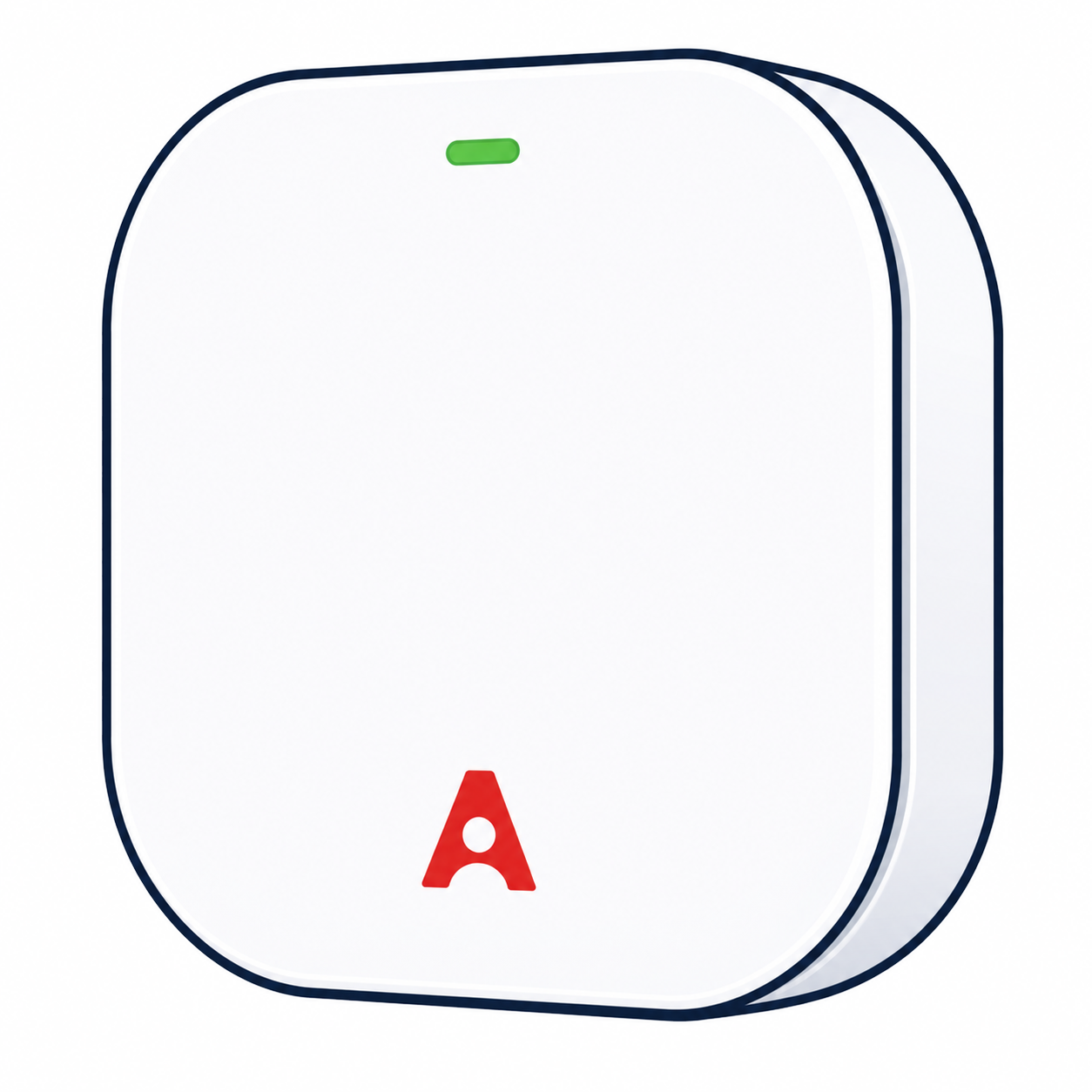 Amigo Assist wall-mounted fall detection sensor illustration